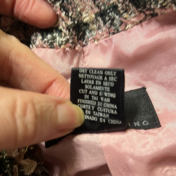 True Meaning Tweed Raw Edges Blazer - Picture 6 of 6